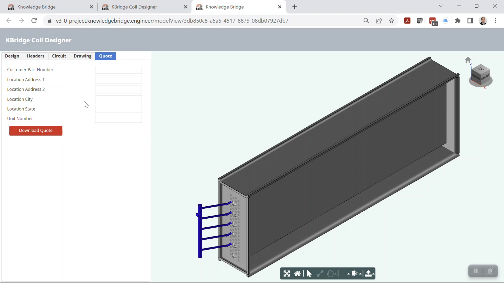 kBridge Coil Design Demo